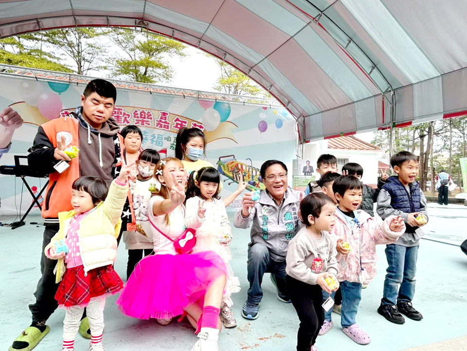 「信賴榮利 幸福嘉義」黃榮利舉辦首場親子活動與鄉親同樂