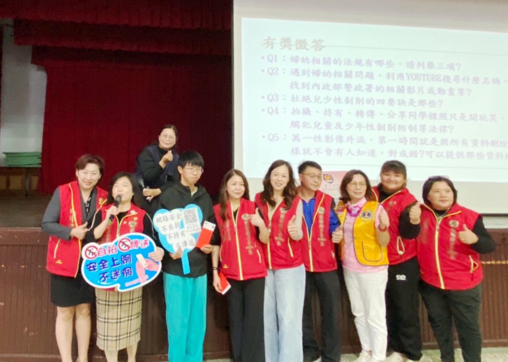 雲林北港警與獅子會合辦抗糖講座推社區健康安全宣導