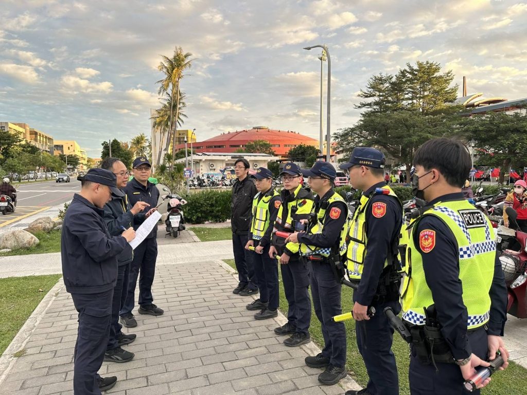 迎接新年不鬆懈 台東警持續強化安全維護