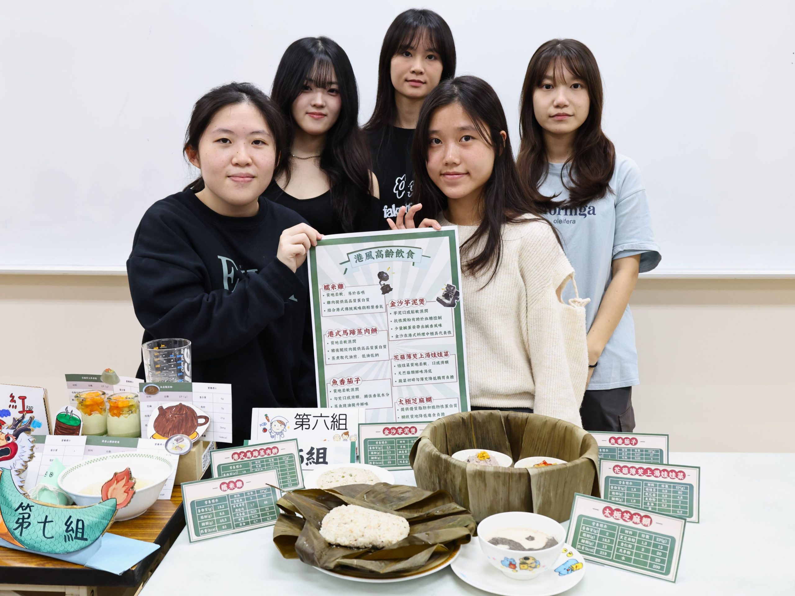 01-中山醫大營養系學生製作港式料理並細緻調整餐點質地呈現高齡友善飲食 - 報新聞 Mega News