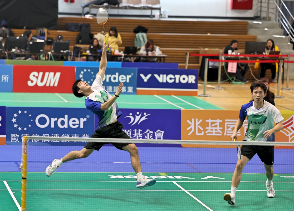 2026全國羽球首次排名賽甲組男雙林秉緯/陳政寬稱王、甲組女雙林琬清/林芷均封后