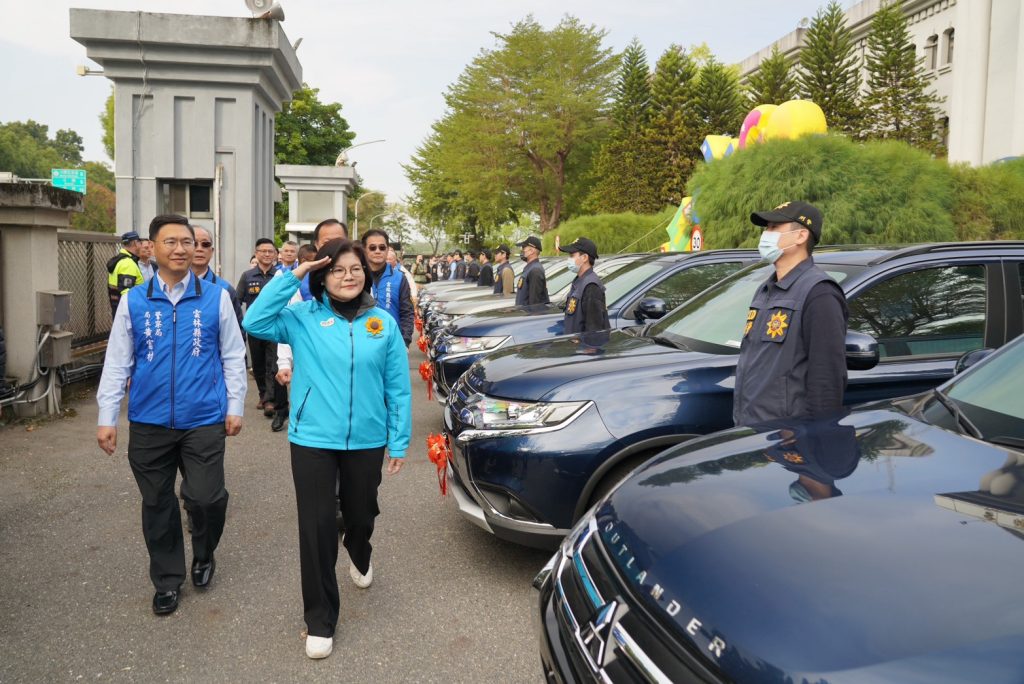 雲林警察局新春聯歡會登場 張麗善縣長授車肯定警政成果