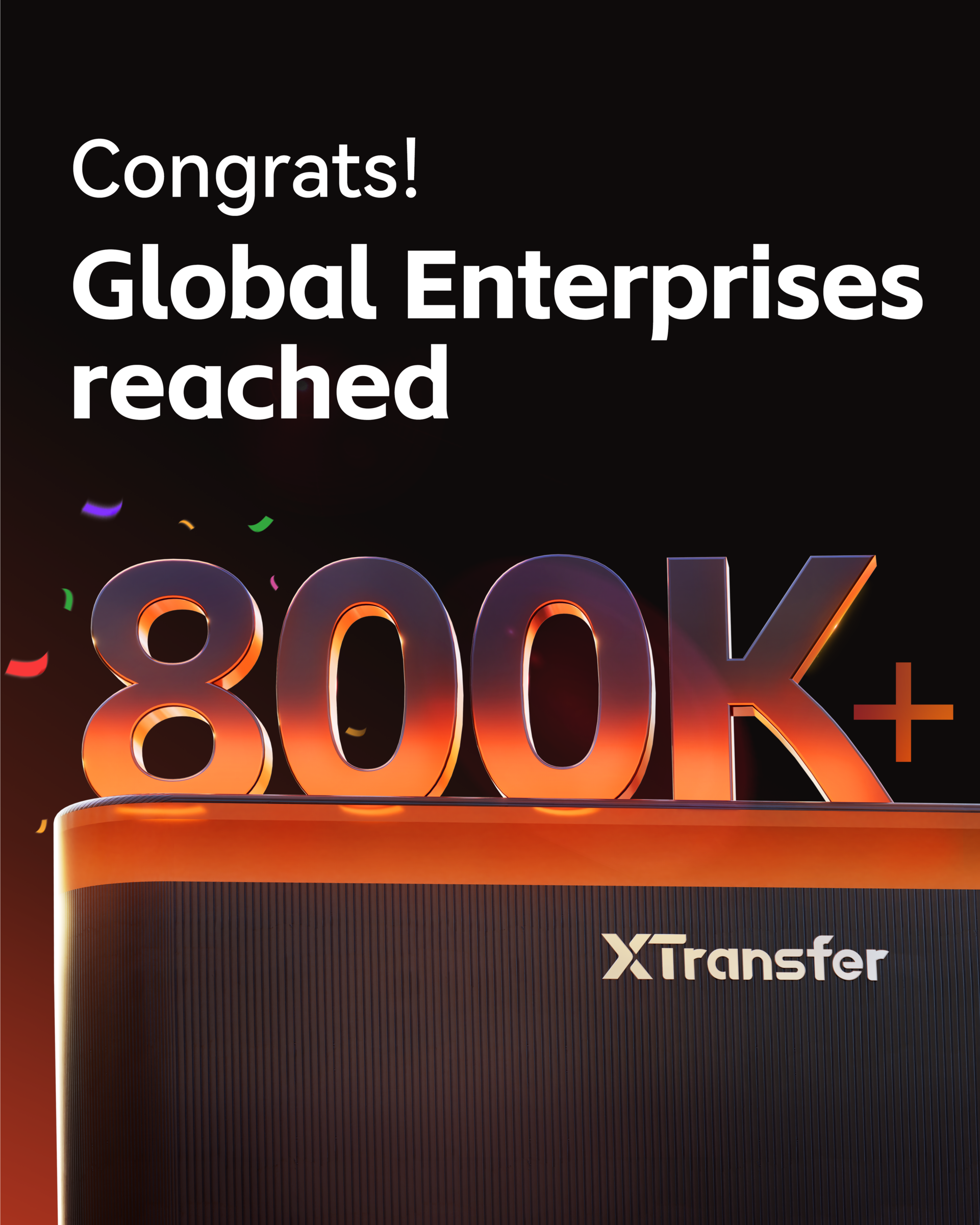 XTransfer 全球客戶突破 80 萬
