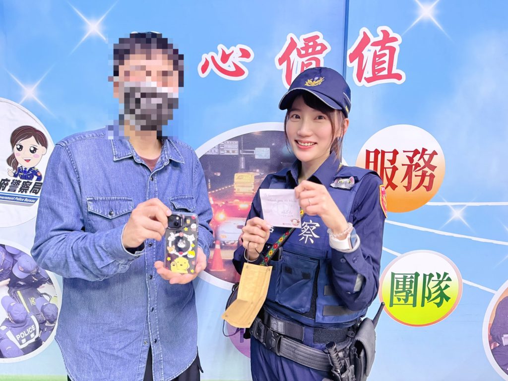 展前資料全在手機裡 圖文作家「紐約狗狗」感謝警方暖心協助