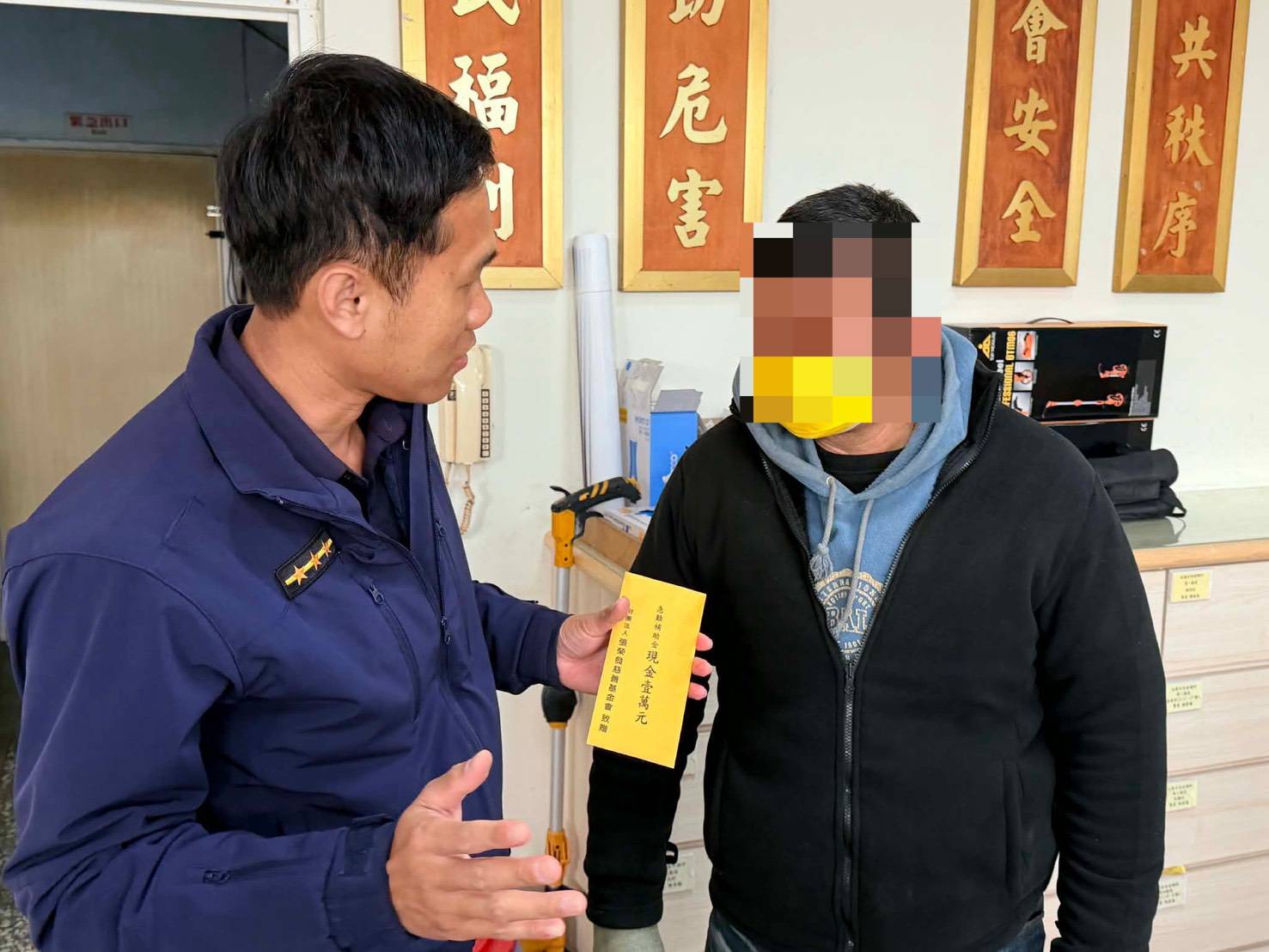 男子因交通事故陷困境 「張榮發基金會」伸出援手急難救助