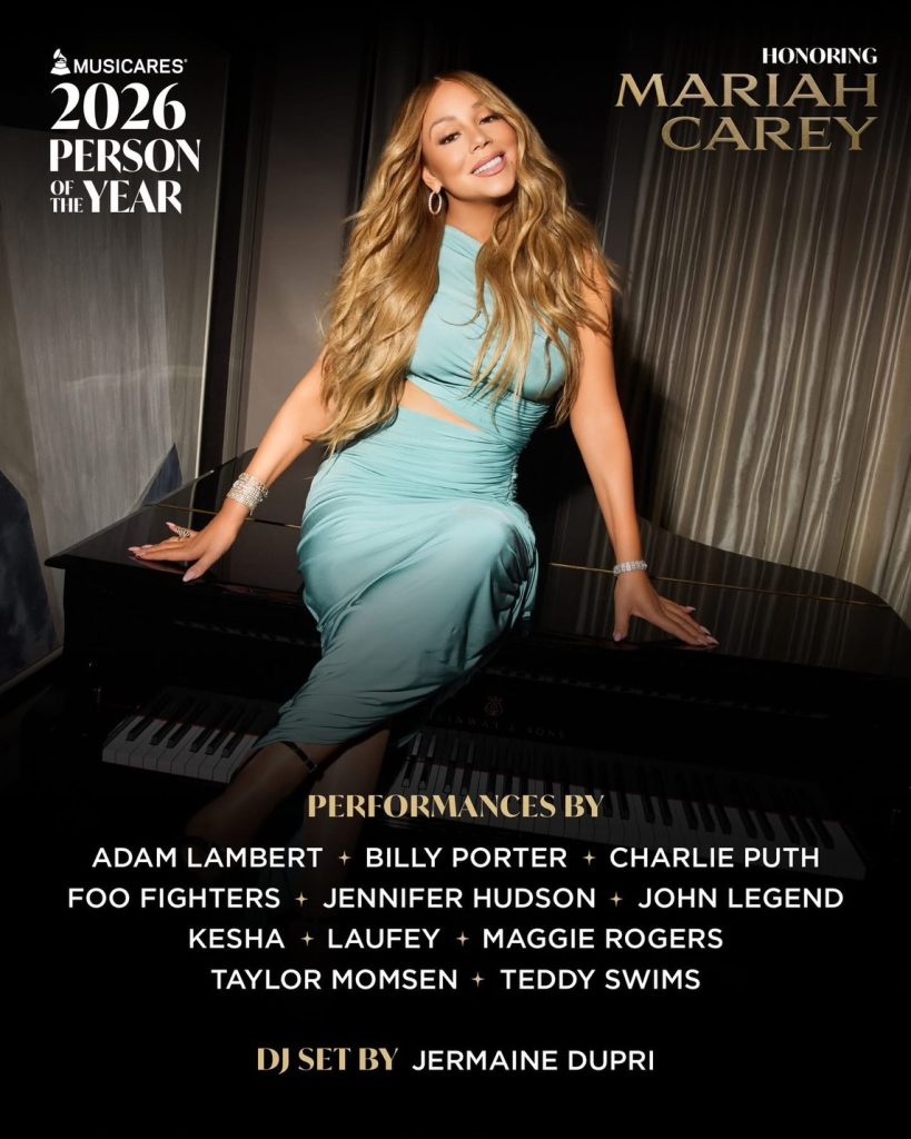 美國眾星齊聚致敬樂壇傳奇 超級天后瑪麗亞凱莉