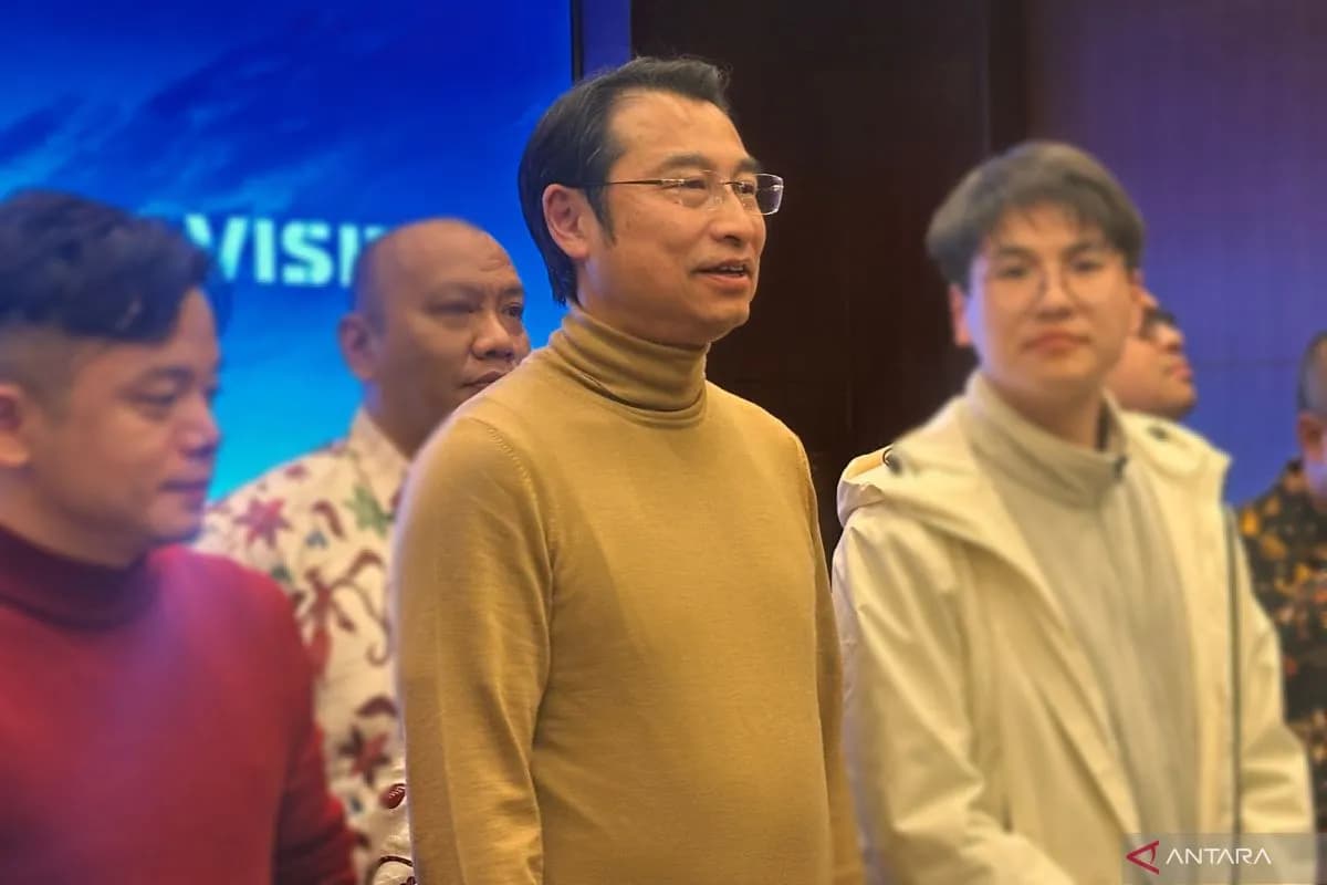 印尼BYD評估退役電動車電池回收鏈在地布局 比亞迪(BYD)代表近日在中國鄭州與印尼媒體交流時表示,正評估在印尼建立退役電動車電池的管理、再利用與回收生態系,以支援當地電動車產業鏈布局。圖/安塔拉通訊社(ANTARA)