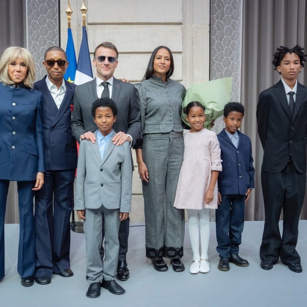 Pharrell Williams 於愛麗舍宮的榮光時刻00002 - 報新聞 Mega News