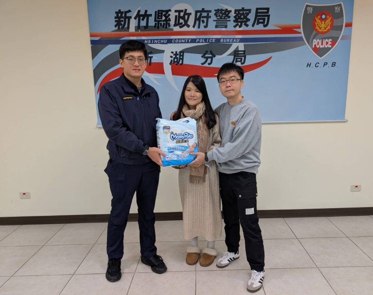 孕婦臨盆警急開道 新竹警即刻救援護送就醫