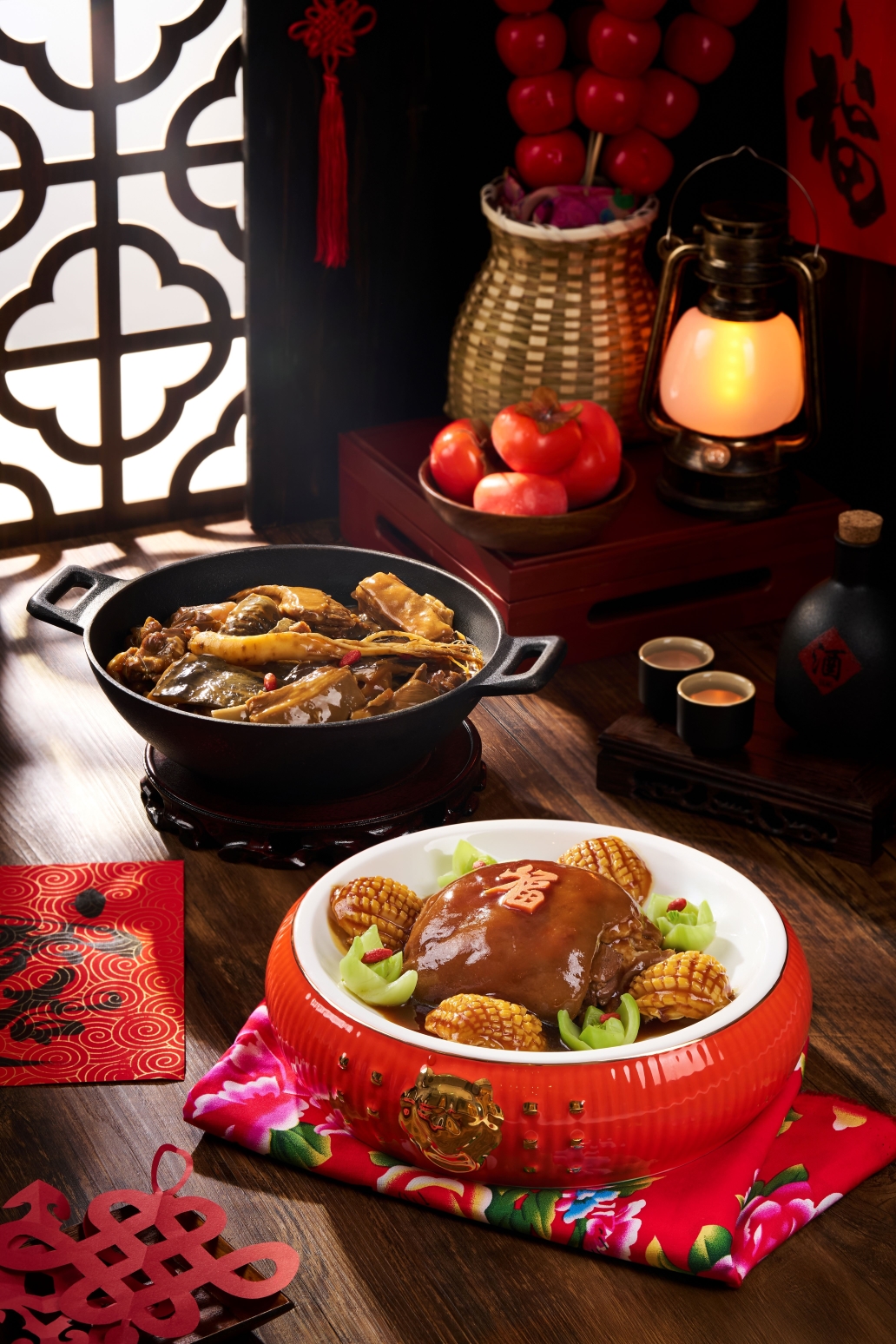 「澳門銀河」準備了豐盛的節慶美食，寓意新春快樂、身心康泰、團圓幸福。