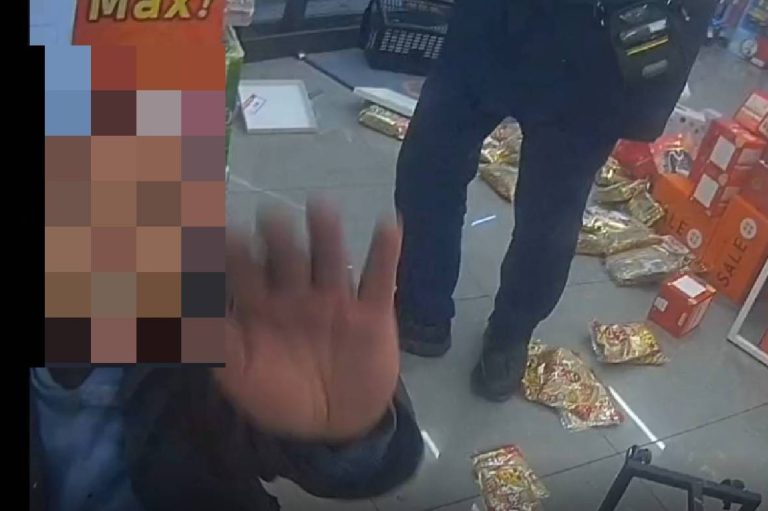 深夜毀損店家引關注　台中警迅速制止依法送辦
