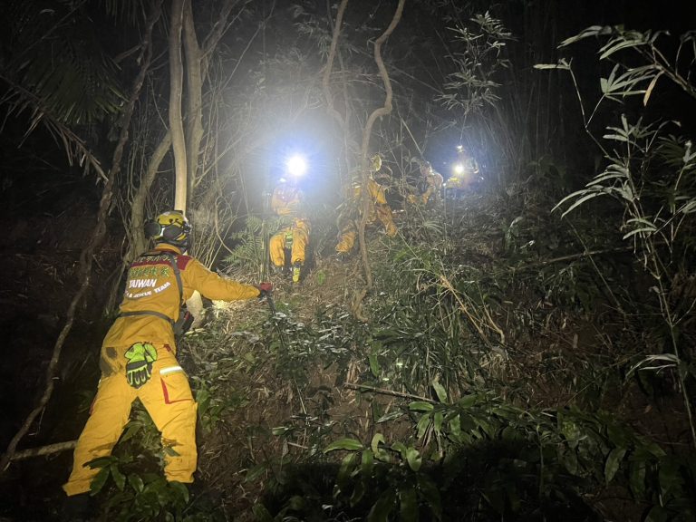 基隆7旬婦山區迷途　消防動員搜救兩小時平安尋獲