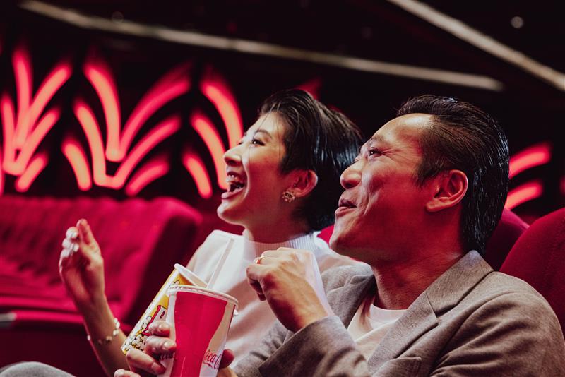 「澳門銀河」旗下「銀河影院」擁有十個先進放映廳，配備頂尖的影音科技，包括杜比環迴立體聲系統及4K超高解像度雷射放映系統等，提供首屈一指的觀影體驗。