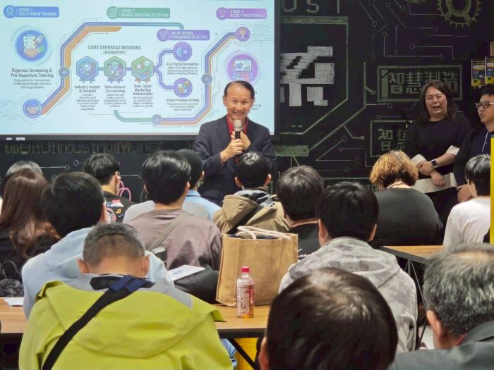 新北攜手亞東科大推AI培訓 技職菁英出國前強化國際競爭力 23 《圖說》亞東科技大學黃茂全校長感謝心北市教育局信任委託辦理此次培訓。〈亞東科大提供〉