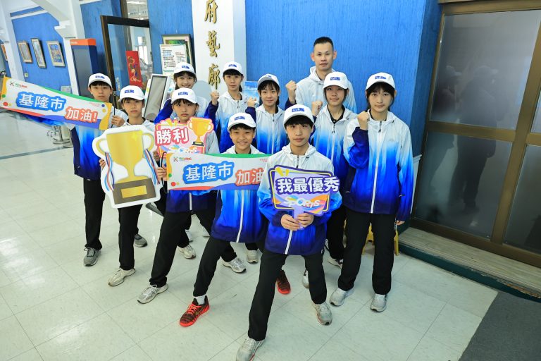 全中運出征！基隆417名選手授旗　謝國樑：全力爭光