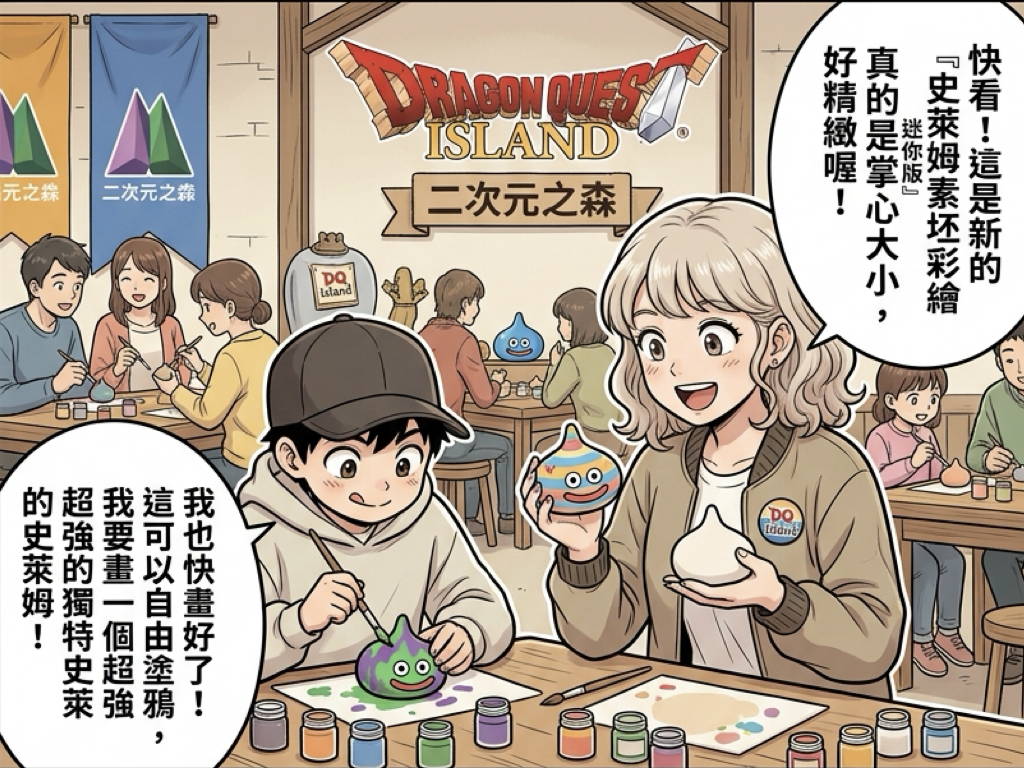獨一無二的史萊姆!「史萊姆素坯彩繪迷你版」5月27日激萌上市 獨一無二的史萊姆!「史萊姆素坯彩繪迷你版」5月27日激萌上市
