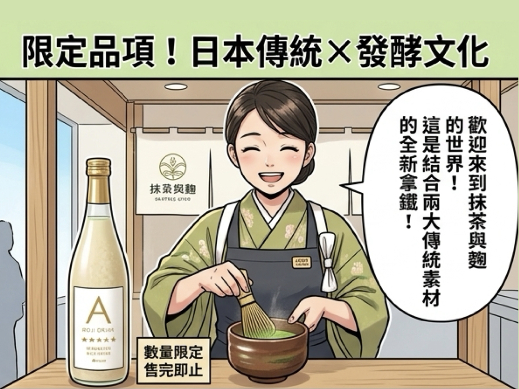 晴空塔舉辦抹茶與麴試飲會!無砂糖發酵新技術展現日本食文化 晴空塔舉辦抹茶與麴試飲會!無砂糖發酵新技術展現日本食文化