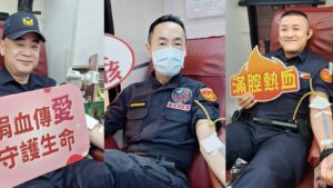 北市警局警察節公益活動熱血登場 警察同仁挽袖捐血 30 %E4%B8%80 34