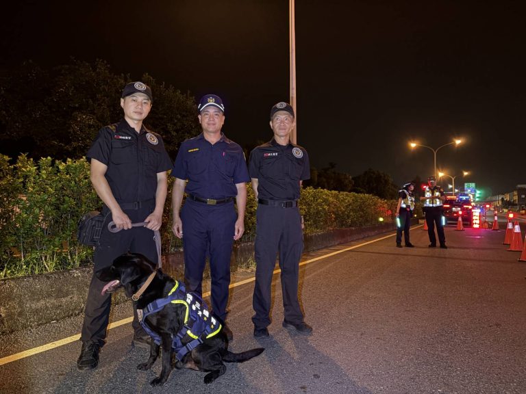 屏東警強力掃蕩毒駕酒駕！緝毒犬加入路檢　新興毒品無所遁形