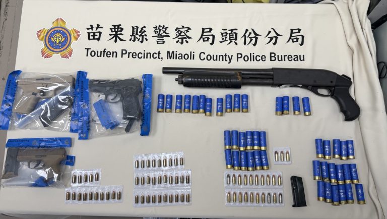 苗栗南庄槍擊案70小時火速偵破　警方逮5嫌起獲4槍111發子彈