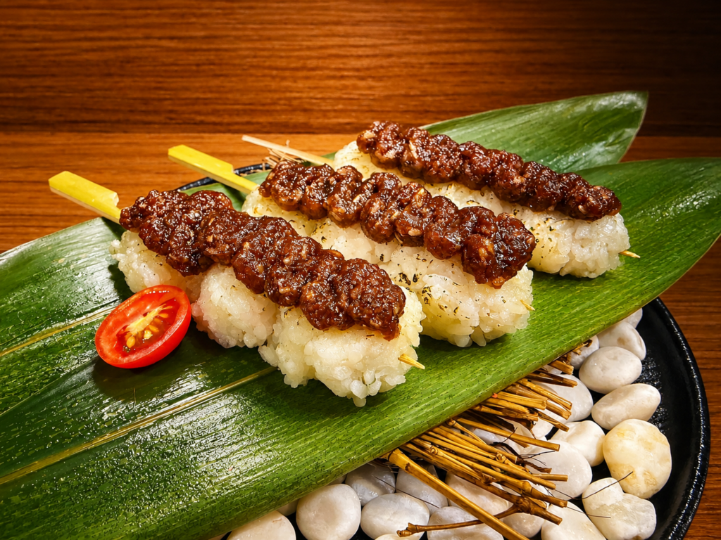 ABV「岐阜美食祭」登場 飛驒牛、香魚與鄉土料理帶你品味日本山城風味 56 五平餅 1024x768 2