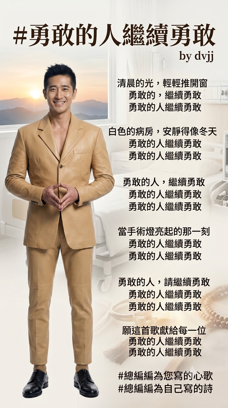 勇敢的人繼續勇敢bydvjj  歌曲新詩創作