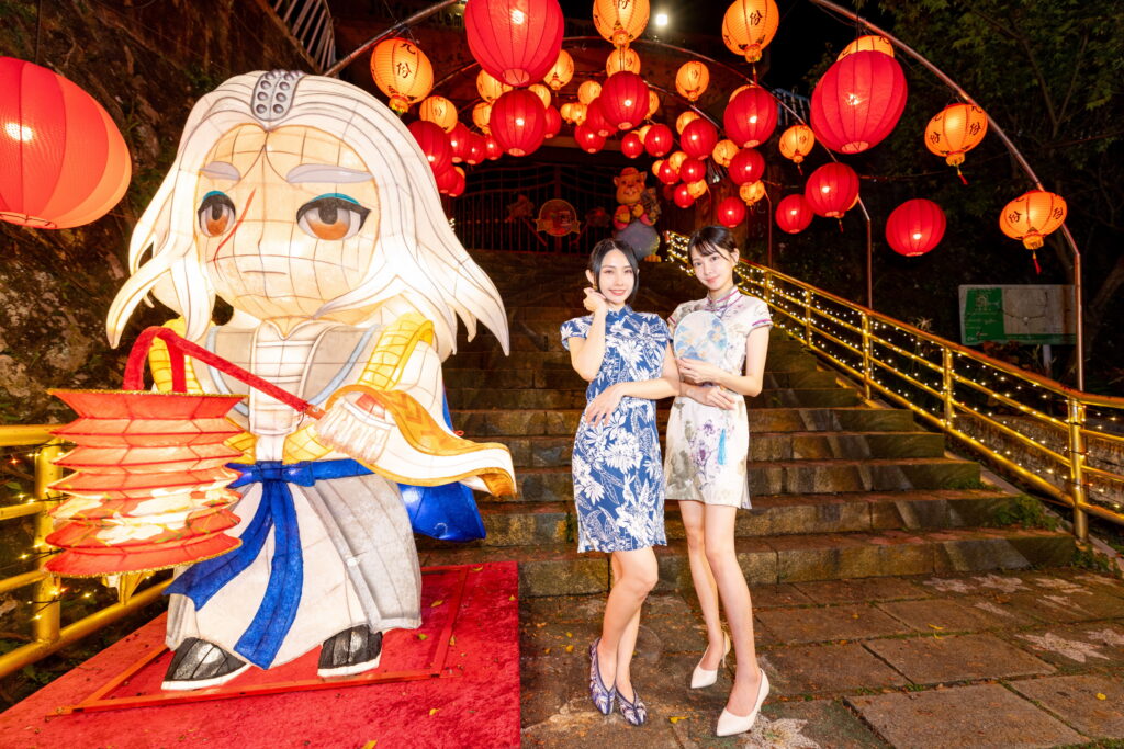 2026九份紅燈籠祭熱鬧登場 霹靂布袋戲共譜光影新章 侯友宜邀民眾提燈夜遊賞山城 50 0718001