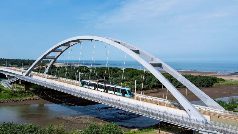 三鶯線通車帶動路網升級 新北打造四環八線捷運新藍圖 16 《圖說》淡海線。〈捷運局提供〉