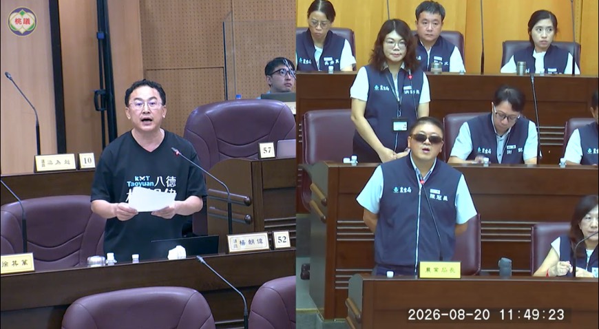 楊朝偉促無人機AI預警系統化 農業局允加強推動 45 S 202915846