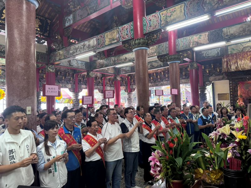 大墓公中元祭典傳承百年 劉和然參拜祈福盼新北平安順遂 12 《圖說》大墓公中元祭典由板橋、中和、土城3區分區輪值主辦,這項傳統已延續百年。〈民政局提供〉