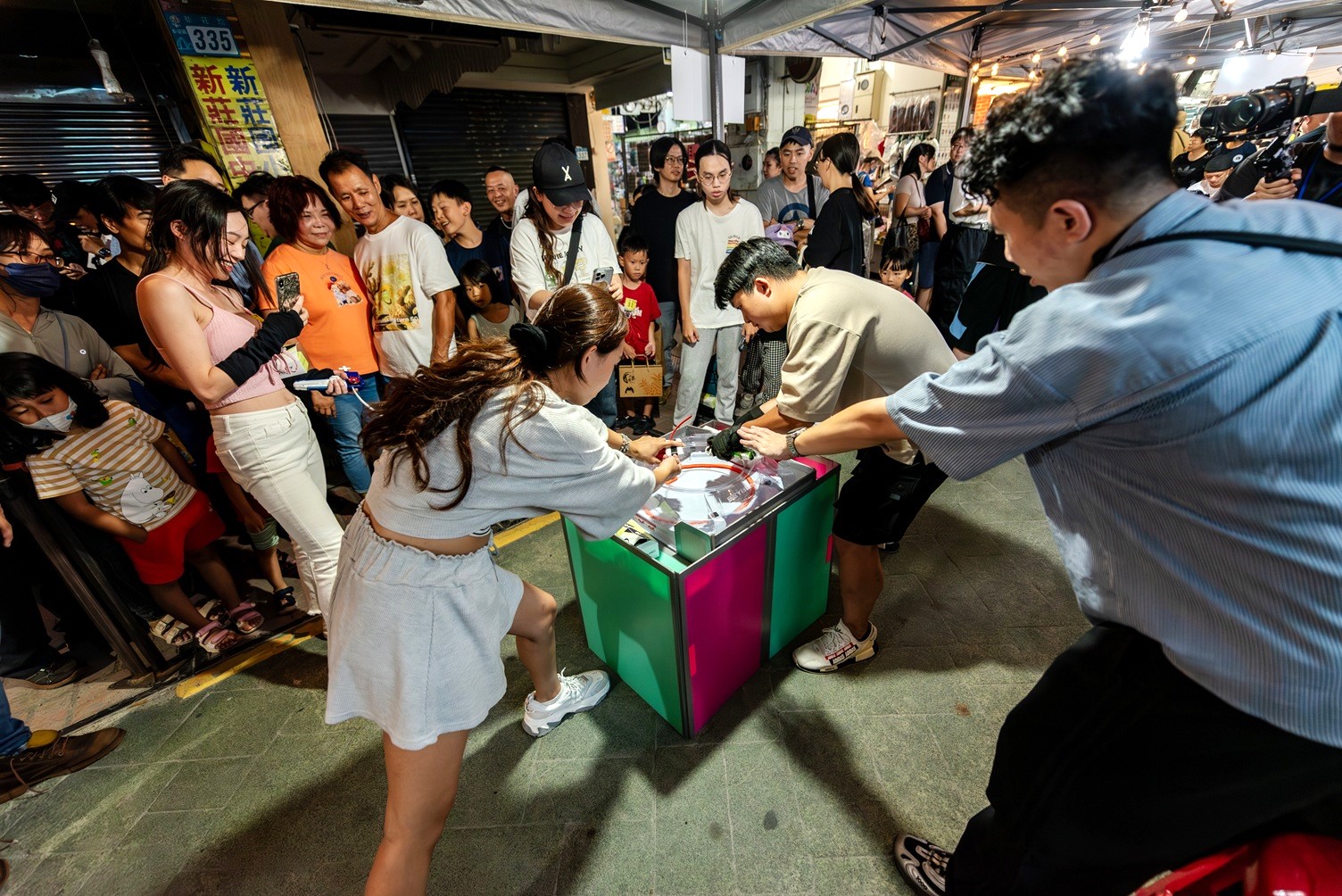 逛市集吃美食尋寶趣「2026潮月新莊」9/19登場 47 《圖說》「戰鬥陀螺潮月盃」829中午12時開放線上報名,總獎項價值超過3萬元。〈經發局提供〉