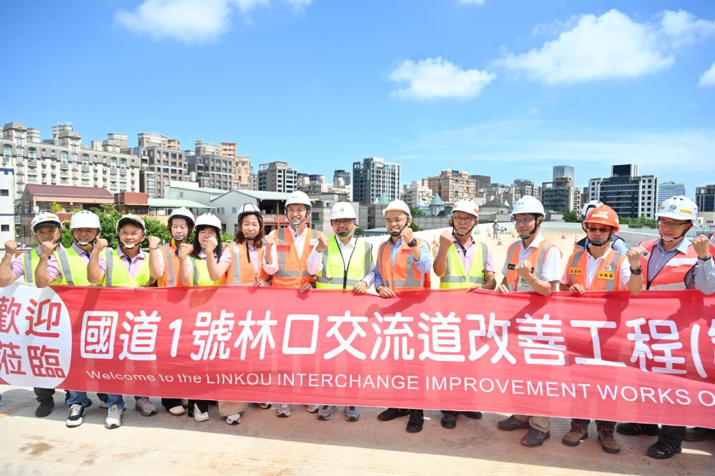 國1五股、林口交流道改善工程進度超前 侯友宜視察:打造安全、便捷的聯外路網 34 1ABC 7934