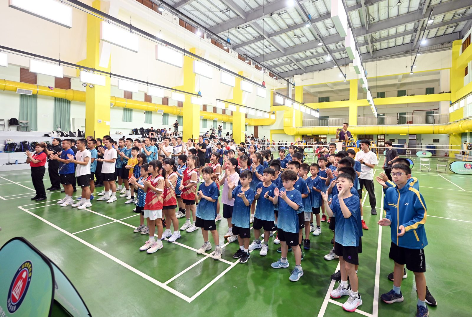 竹南276選手鏖戰羽球場 鍾縣長宣布籌1.3億建大同高中球員宿舍