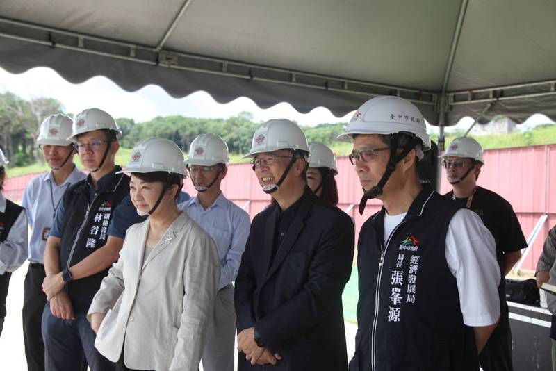 台積電中科1.4奈米新廠工程超前 盧市長關心水電、工安及城市綠化