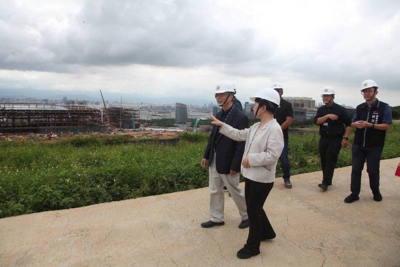 台積電中科1.4奈米新廠工程超前 盧市長關心水電、工安及城市綠化
