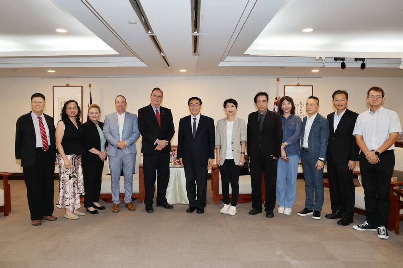 美國錢德勒市訪台南慶締盟十周年 黃偉哲盼再創交流新篇章