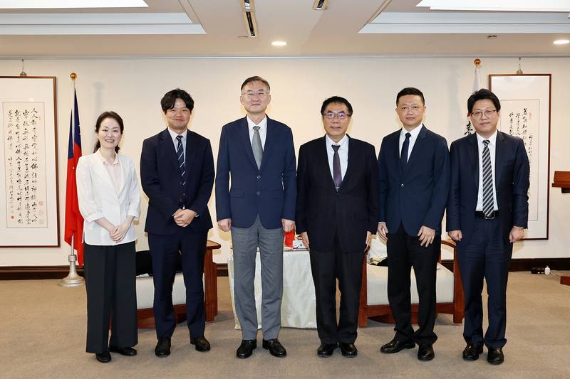 駐台北韓國代表部新任代表黃載皓拜會 共促台韓交流再升級