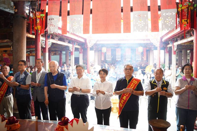 褒忠亭義民廟義民節祭祀大典隆重登場 楊文科期許文化代代相傳