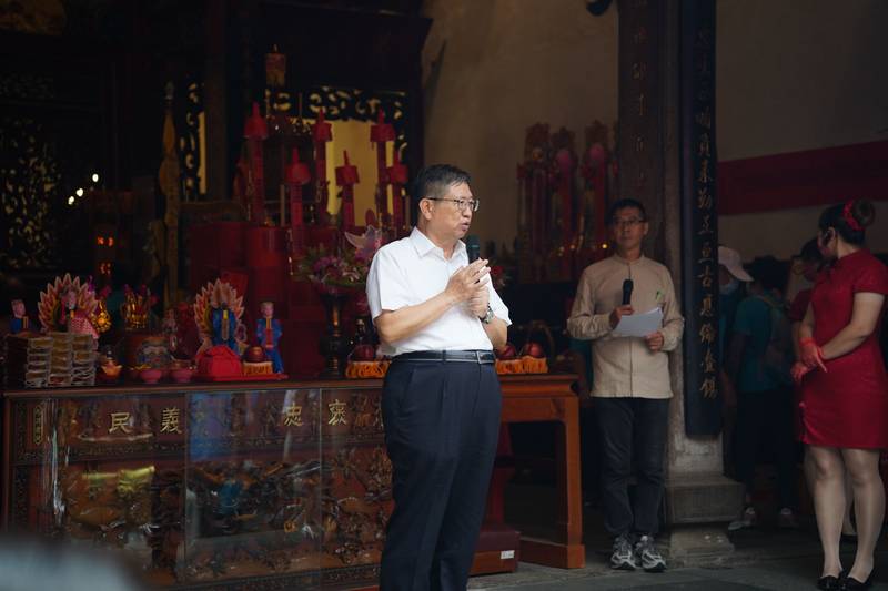 褒忠亭義民廟義民節祭祀大典隆重登場 楊文科期許文化代代相傳