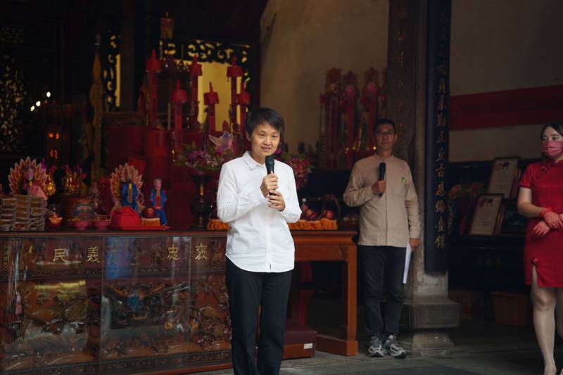 褒忠亭義民廟義民節祭祀大典隆重登場 楊文科期許文化代代相傳