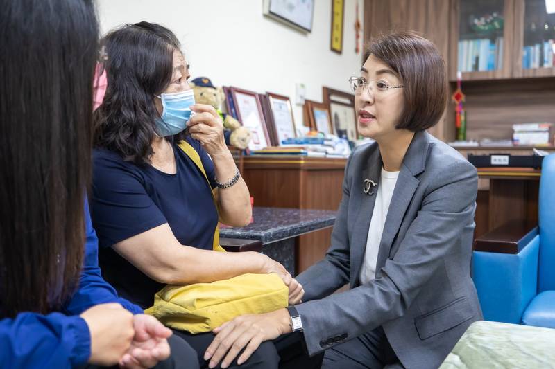 救難人員不幸殉職 縣長許淑華關懷家屬