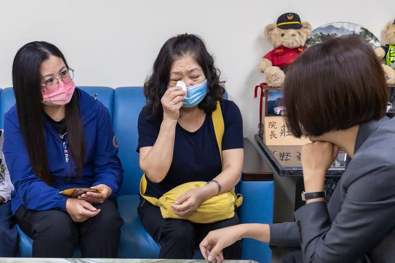 救難人員不幸殉職 縣長許淑華關懷家屬