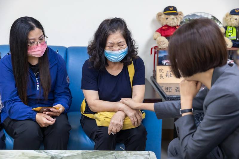 救難人員不幸殉職 縣長許淑華關懷家屬