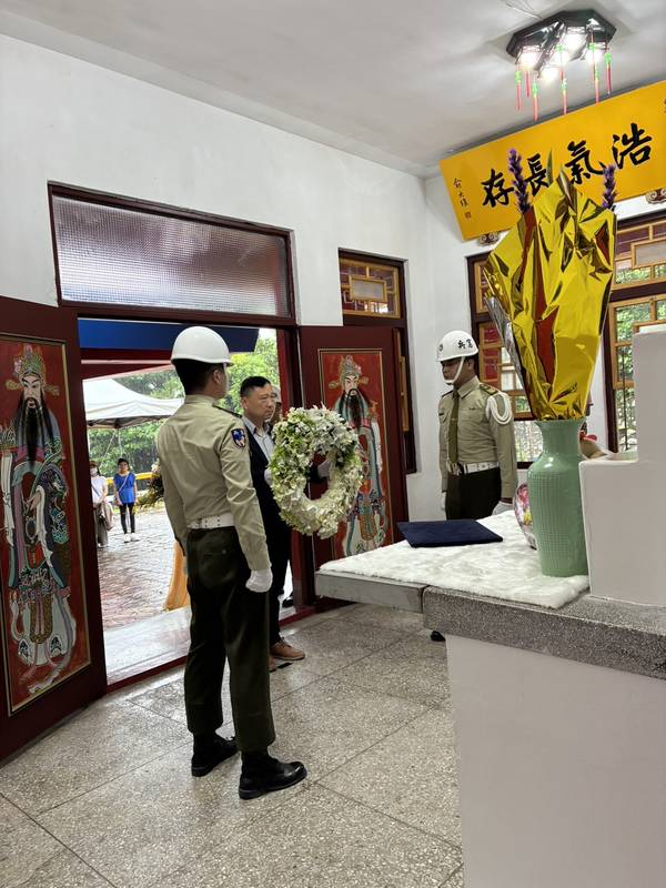 臺東縣115年秋祭革命先烈暨陣亡將士典禮 緬懷忠烈英靈傳承愛國精神