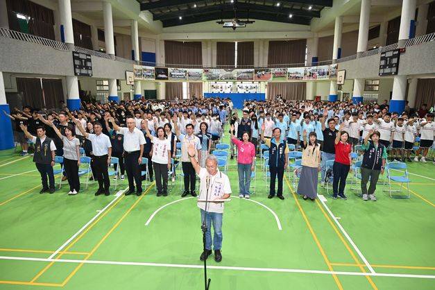 115學年度第1學期友善校園週 「拒絕一級傷害,遠離依托咪酯:不依托、不嘗試、不隱瞞、要求助」宣誓活動
