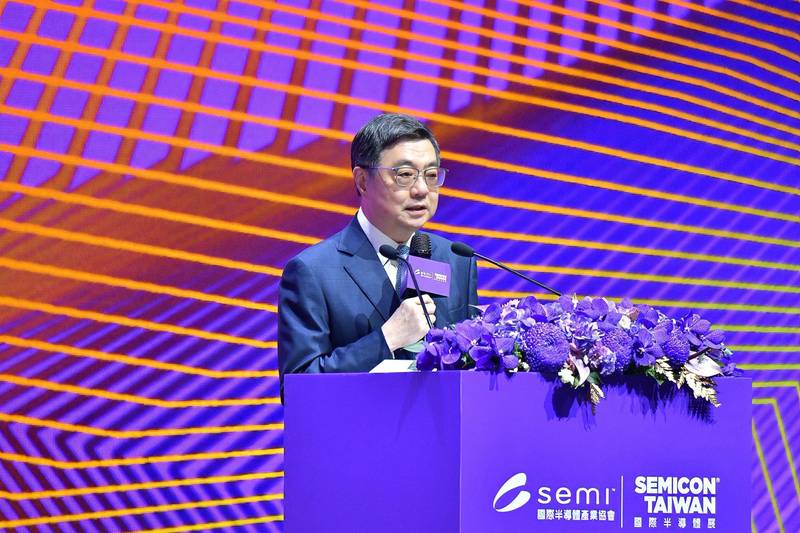 SEMICON國際半導體展開幕 卓揆:備妥土地、能源、金融及人才支持 攜手世界共創高峰
