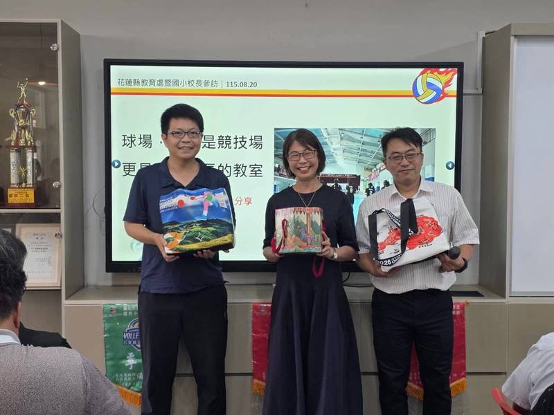 花蓮校長赴五常國小取經借鏡體育扎根與雙語國際教育發展經驗