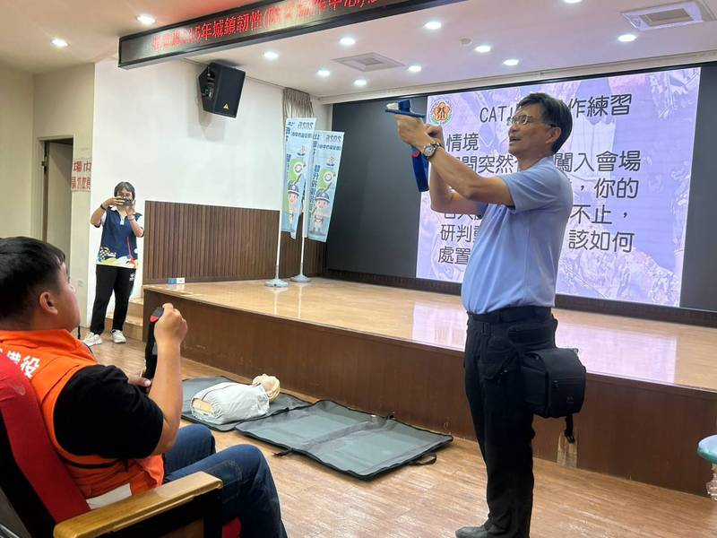 花蓮縣政府舉辦城鎮韌性防災協作中心備役召集21位役男齊聚強化防災能量