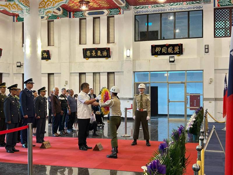 臺東縣軍人公墓忠靈祠115年秋祭典禮 緬懷場合莊嚴肅穆