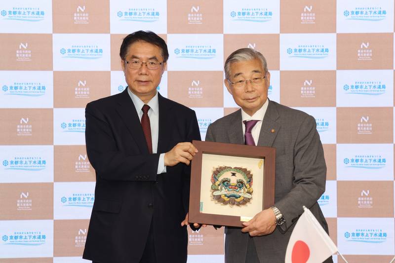 台南運河與琵琶湖疏水簽署合作備忘錄 黃偉哲盼以「水」為媒深化兩市交流